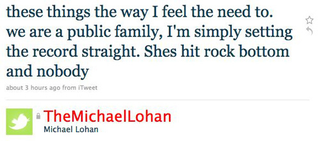 Illustration for article titled Michael Lohan Takes His Crusade To Save Lindsay To Twitter